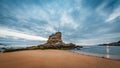 Camello Beach in Santander, Cantabria, Spain Royalty Free Stock Photo